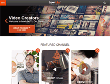 Tablet Screenshot of howtube.com